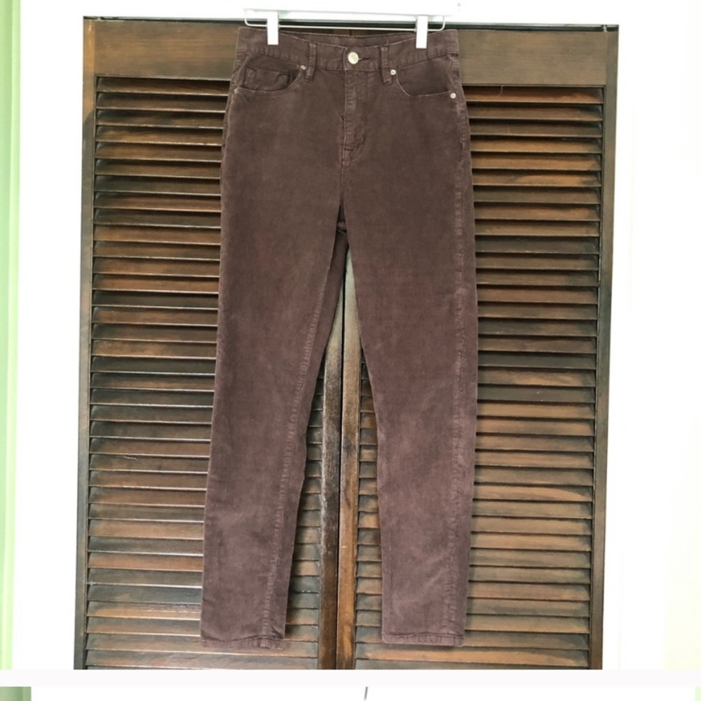 BDG Corduroy High Rise Skinny Jeans Size 28
